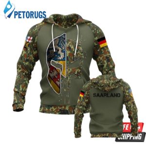 German Saarland 3D Hoodie