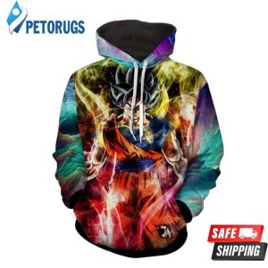 Goku Ultra Instinct Dragon Ball 23182 3D Hoodie