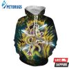 Golden Frieza Ultimate Evolution Galaxy 3D Hoodie