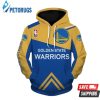 Golden State Warriors And Pered Custom Golden State Warriors Graphic 3D Hoodie