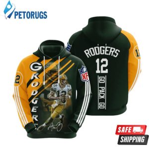 Green Bay Packers Aaron Rodgers 3D Hoodie