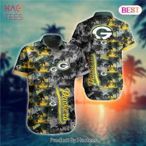 Green Bay Packers Hawaiian Shirts flower gift for summer