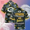 Green Bay Packers NFL-Summer Hawaiian Shirt And Shorts