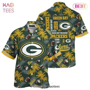 Green Bay Packers Nfl Beach Shirt New Gift For Summer Hawaiian Shirt