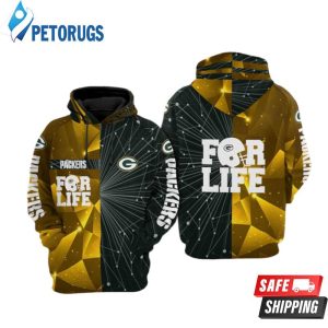 Green Bay Packers Nfl Football For Life Green Bay Packers 3D Hoodie