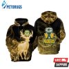 Green Bay Packers Nfl Football Smoke Deer Green Bay Packers 3D Hoodie