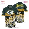 Green Bay Packers Nfl Hawaiian Shirt Graphic Tropical Pattern 3D Printed Beach Shirt Summer Gift For Fans