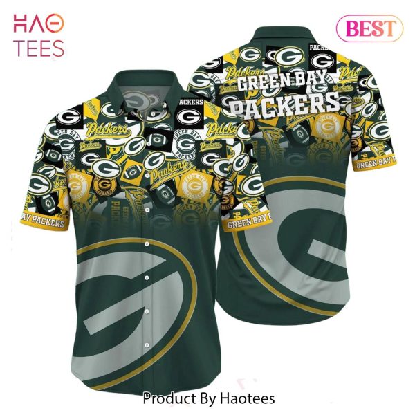 Green Bay Packers Nfl Hawaiian Shirt Trends Summer Short Sleeve Button Down Shirt For Sports Fans