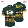 Green Bay Packers Nfl Hawaiian Shirt Tropical Pattern Graphic Trends Summer Gift For Fan Nfl