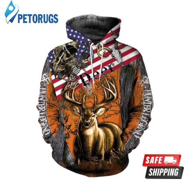 Grimm Reaper Camo Deer Hunters Custom Graphic 2020 3D Hoodie