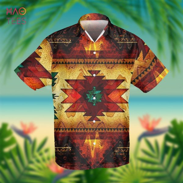 HOT United Tribes Brown Design Native American Hawaiian Shirt 3D