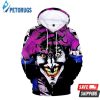 Haha Joker Crazy Grasping Hair 3D Hoodie