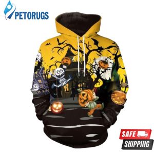 Halloween Ghost Eve 3D Hoodie