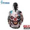 Halloween Horror Clown 3D Hoodie