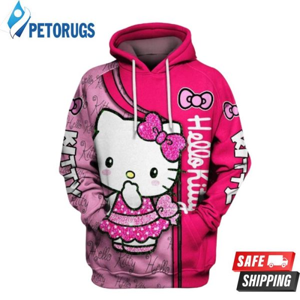 Hello Kitty Exclusive Collection Just Released 3D Hoodie