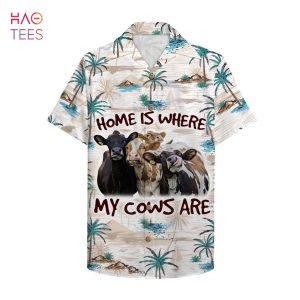 Home Is Where My Cows Are Farmer Hawaiian Shirt