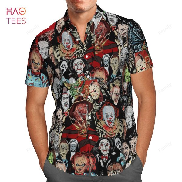 Horror Character Hawaiian Shirt