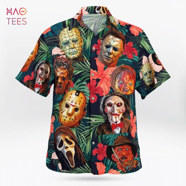 Horror Characters Hawaiian Shirt