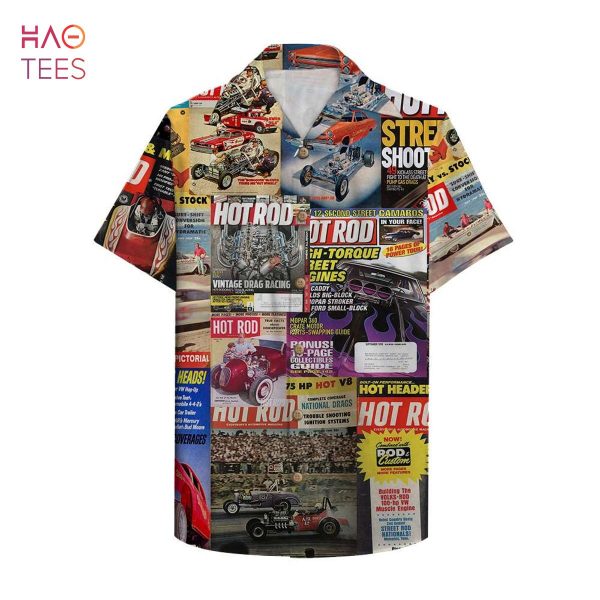 Hot Rod Magazine Hawaiian Shirt