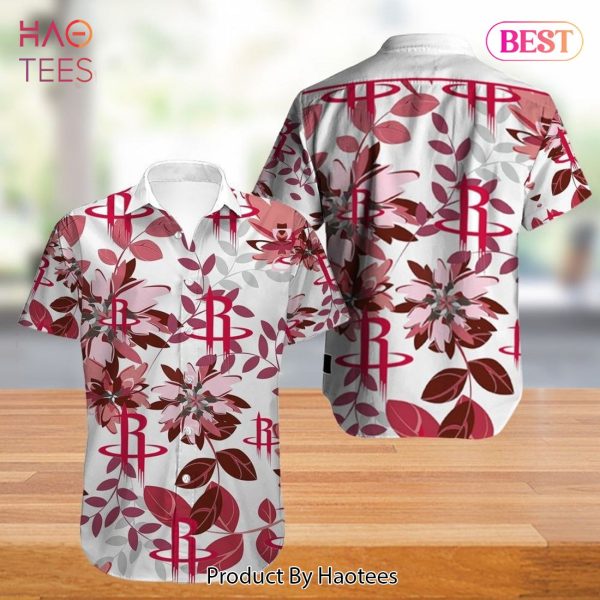 Houston Rockets Hawaiian Shirt Flower summer new design