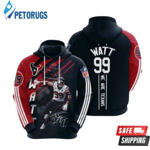 Houston Texans Jj Watt 3D Hoodie