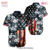 Houston Texans NFL Graphic US Flag Flower Hawaiian Shirt New Trends Summer Gift Ever Fans