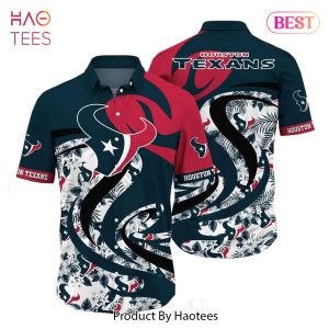 Houston Texans NFL Hawaii Shirt Tropical Pattern Graphic This Summer Gift For Fan NFL