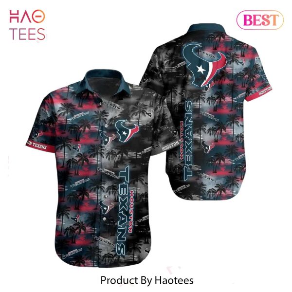 Houston Texans NFL Hawaiian Shirt And Shirt Tropical Pattern Summer For Football NFL Fans