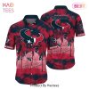 Houston Texans NFL Hawaiian Shirt Tropical Pattern Graphic Short Sleeve Summer Gift For Fans