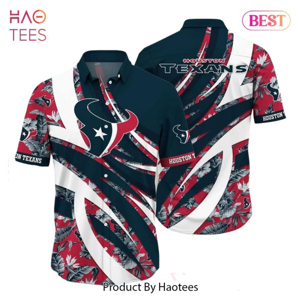 Houston Texans NFL Hawaiian Shirt Tropical Pattern New Trend Summer For Sports Football Fans