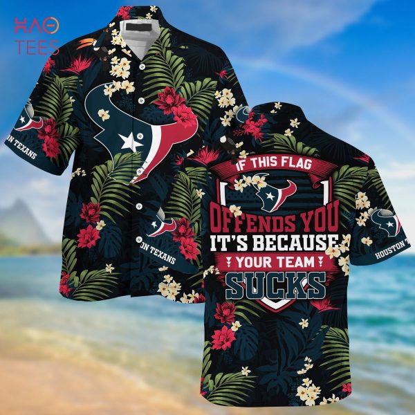 Houston Texans NFL-Summer Hawaiian Shirt And Shorts