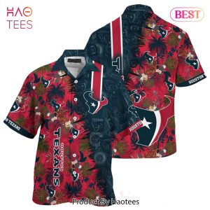 Houston Texans NFL Team Football Beach Shirt Summer Button Down Hawaiian Shirt Fan Ever