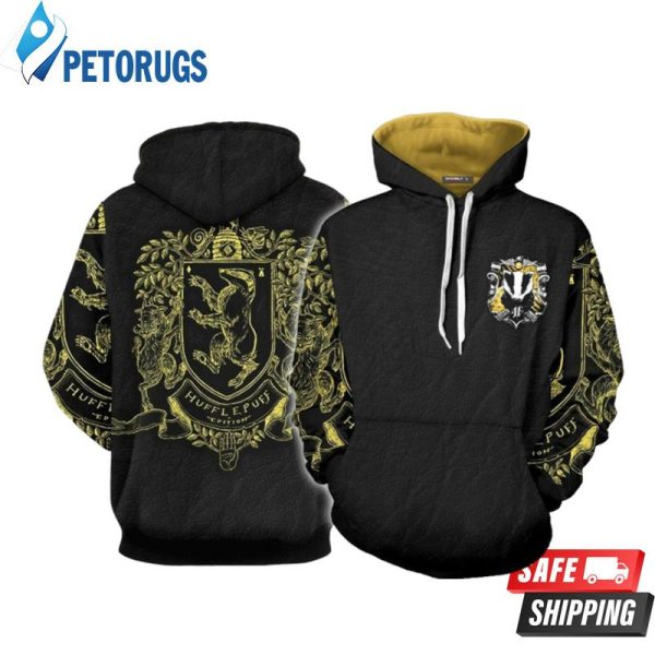 Hufflepuff Edition Harry Potter 119 3D Hoodie