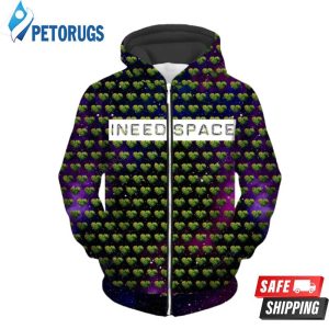 I Need Space Up 3D Hoodie