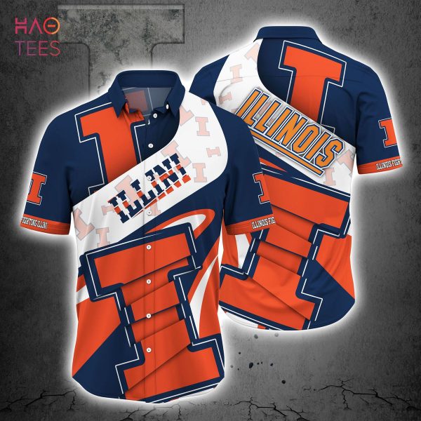 Illinois Fighting Illini Hawaiian Shirt For New Season