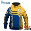 Indiana Pacers And Pered Custom Indiana Pacers Graphic 3D Hoodie