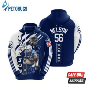 Indianapolis Colts Quenton Nelson 3D Hoodie