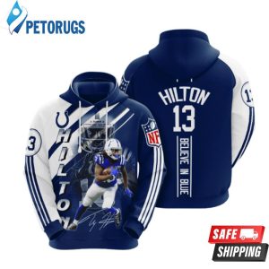 Indianapolis Colts Ty Hilton 3D Hoodie