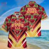 Iowa State Cyclones  Summer Hawaiian Shirt And Shorts