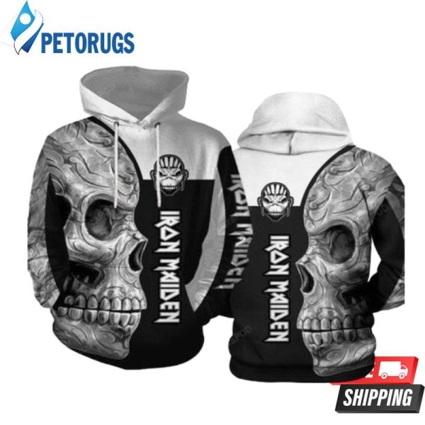 Iron Maiden Sugar Skull 3D Hoodie