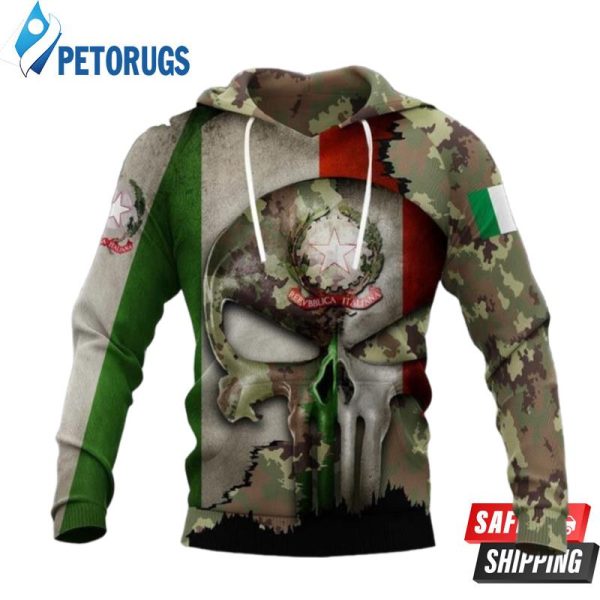 Italian Army 3D Hoodie