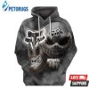 Jack Skellington Keeps Fox Racing Logo 3D Hoodie