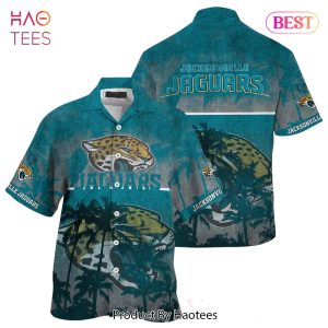 Jacksonville Jaguars Nfl Hawaiian Shirt Style Tropical Pattern Hot Trending Summer For Awesome Fans