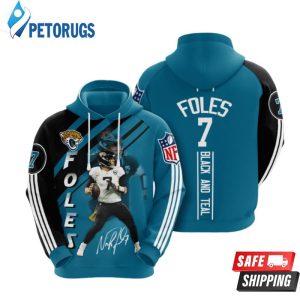 Jacksonville Jaguars Nick Foles 3D Hoodie