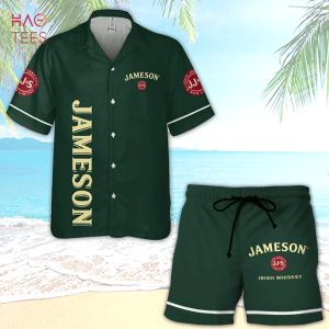 Jameson All Over Print 3D Combo Hawaiian Shirt & Beach Shorts