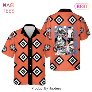 Jinbei Hawaiian Shirt One Piece Anime Shirt for Men Women