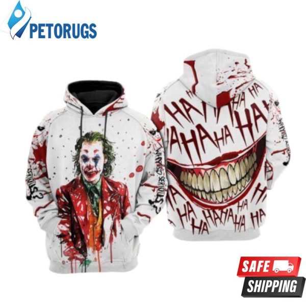 Joaquin Phoenix Joker Men And Women Joaquin Phoenix Joker Joker 3D Hoodie