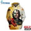 Joker Tragedy Comedy Dc Comic 3D Hoodie