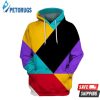 Jordan 9 Dream It Do It Match Colorblock 3D Hoodie