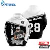 Josh Jacobs Oakland Raiders 3D Hoodie